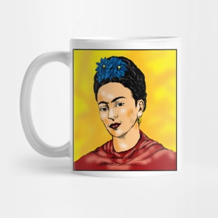 Frida Kahlo Print Mug